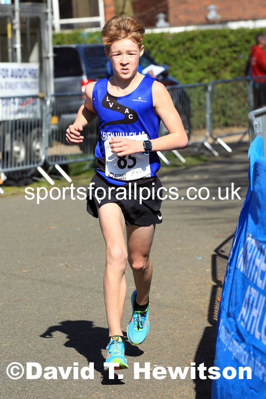 Boys Under-15s 5k, 2022 Northern 12 and 6 Stage Road Relays,  Birkenhead Park, Birkenhead, Wirral.  Photo: David T. Hewitson/Sports for All Pics